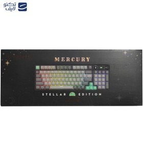 تصویر کیبورد گیمینگ فنتک مدل ATOM PRO96 MK914REDSWITCH 