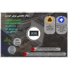 تصویر دستگاه دیاگ پرتابل NSA همراه با کیف قابل حمل 