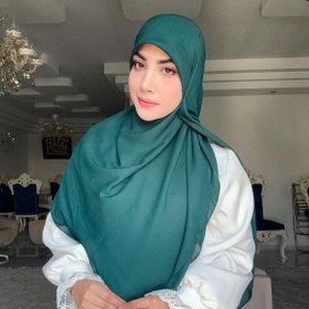 تصویر روسری کرپ حریر 