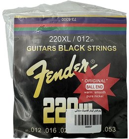 تصویر سیم فندر گیتار کلاسیک مشکی 