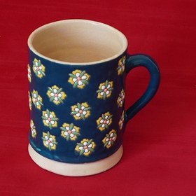 تصویر لیوان میناکاری سفالی|MB014 