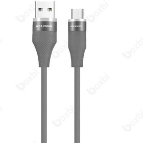 تصویر کابل تبدیل USB به Type-C کلومن مدل KD-63 طول 1 متر Koluman KD-63 USB To Type-C 1M