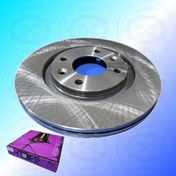 تصویر دیسک ترمز چرخ جلو پژو 405 فابریک سایکاف 