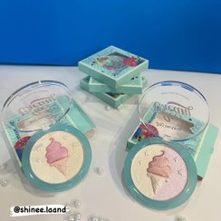 تصویر هایلایتر بستنی قیفی - کد۳ 