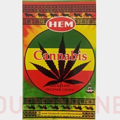 تصویر عود آبشاری هم مدل Cannabis کانابیس بسته 10 عددی Cannabis HEM