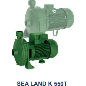 تصویر الکتروپمپ پنج و نیم اسب بشقابی سیلند مدل SEA LAND K 550T 