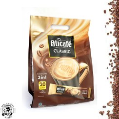 تصویر قهوه فوری علی کافه مدل کلاسیک 20 عددی Aliecafe regular coffee Classic 20