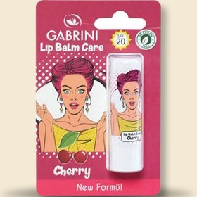 تصویر بالم لب گابرینی GABRINI با رایحه گیلاس حجم 5 گرم CHERRY LIP BALM CARE