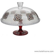 تصویر کیک خوری پایه دار پاشاباغچه مدل موزائیک 