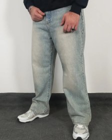 تصویر شلوار جین بگ-فول بگ - 48 