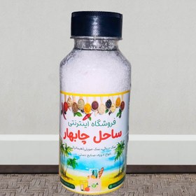 تصویر نمک سفید دریایی نمکدانی پودری 230 گرمی sea salt