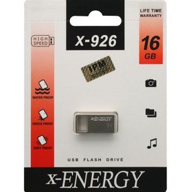 تصویر فلش مموری ایکس-انرژی مدل X-926 ظرفیت 16 گیگابایت ا X-926 16GB USB 2.0 Flash Memory X-926 16GB USB 2.0 Flash Memory