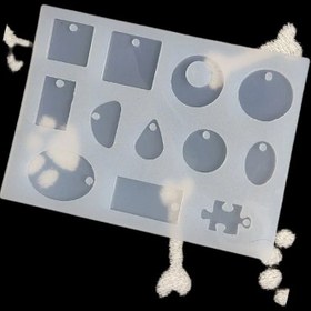 تصویر قالب سیلیکونی زیورآلات ۲ عدد 