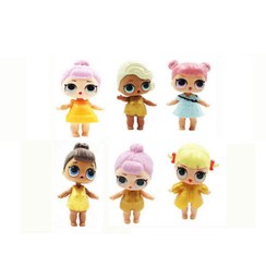 تصویر عروسک ال او ال LOL کلکسیونی کد 10 مجموعه ۶ عددی 