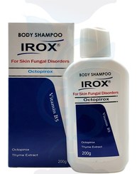 تصویر شامپو بدن ضد قارچ اکتو پیروکس 1 درصد ایروکس 200 گرم 
