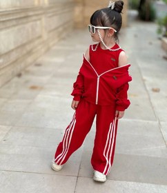 تصویر ۳تکه دخترونه قرمز 