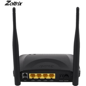 تصویر مودم ADSL وایرلس N300 زولتریکس مدل Zoltrix ZW888 