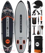 تصویر پدل‌ برد بادی My Boat مدل Bass Hunter رنگ طوسی – پایدار، مقاوم و مناسب تفریحات آبی – خرید اینترنتی از ایران پاساژ MY BOAT BASS HUNTER PADDLE BOARD