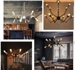 تصویر لوستر عنکبوتی 