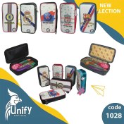 تصویر جامدادی کتابی یونیفای کد ۱۰۲۸ 