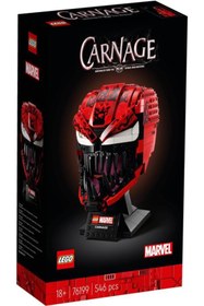 تصویر Marvel Spider-Man Spiderman Carnage 76199 Helmet Bust Toys لگو اورجینال LEGO HBLEGO76199 