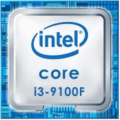 تصویر پردازنده مرکزی اینتل سری Coffee Lake مدل Core i3-9100F ا Intel Coffee Lake Core i3-9100F CPU Intel Coffee Lake Core i3-9100F CPU