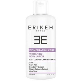 تصویر لوسیون روشن کننده و ضد لک بدن ERIKEH 200ml Erikeh Whitening Body Lotion 200ml