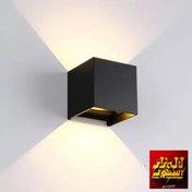 تصویر چراغ دکوراتیو دیواری دو طرفه ۶ وات آلومینیوم 