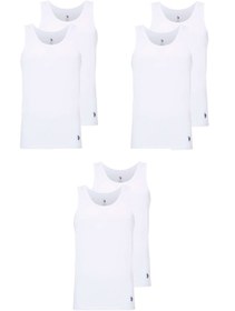 تصویر زیرپیراهنی بند دار راسته مردانه | یو اس پولو U.S. Polo Assn. Q8.U0O.1.K.K8.8A.6 