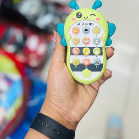 تصویر موبایل زنبوری دندونی دار - گلبهی 