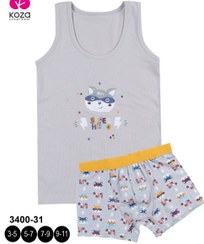 تصویر تاپ شورت پسرانه کوزا Koza