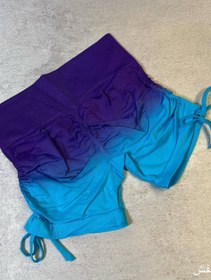 تصویر شورتک گتدار وارداتی سیملس - بنفش صورتی / 40-44 