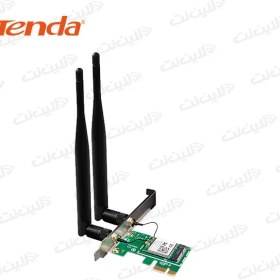 تصویر کارت شبکه دوبانده PCI Express تندا مدل Tenda E12 Tenda E12 dual band PCI Express network card