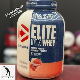 تصویر پروتئین وی ایزوله دایماتیز طعم توت فرنگی 