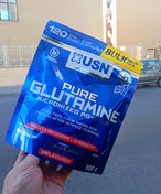 تصویر گلوتامین یو اس ان ۳۰۰ گرم پودر بدون طعم 