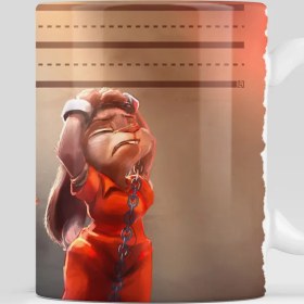 تصویر ماگ با طرح زوتوپیا 