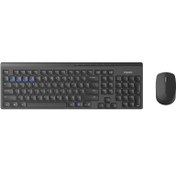 تصویر ست کیبورد و ماوس بی سیم رپو مدل 8100M 