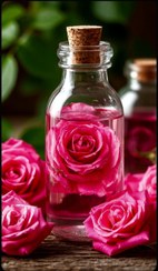 تصویر روغن گل سرخ اصل 100% خالص | معجزه‌ای برای شادابی و خوراکی پوست و آرامش روح | خرید مستقیم از طبیعت 100% 