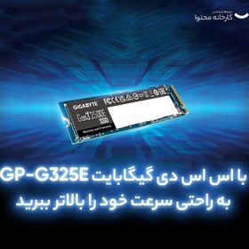 تصویر اس اس دی اینترنال گیگابایت مدل GP-G325E1TB M.2 NVMe ظرفیت یک ترابایت 