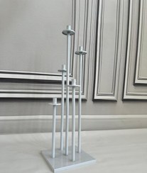 تصویر شمعدان۵ شاخه فلزی 