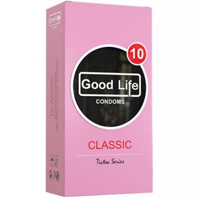 تصویر کاندوم گودلایف مدل Classic بسته 12 عددی ا good life Classic condom 12pcs good life Classic condom 12pcs