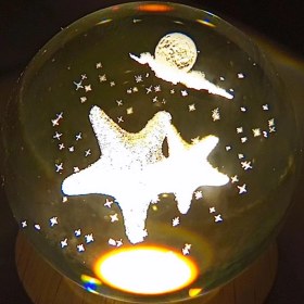 تصویر گوی شیشه ای - ۸سانت 