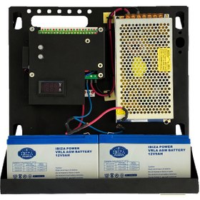 تصویر یو پی اس دوربین مداربسته X-Tech مدل 1230 ظرفیت ۱۲ ولت ۳۰ آمپر 