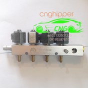 تصویر ریل سوخت CNG جایگزین تیبا MED شرکت وسام 