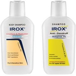 تصویر شامپو ضد شوره مو ایروکس مدل اکتوپیروکس حجم 200 میلی لیتر به همراه شامپو بدن ایروکس مدل ایمول حجم 200 میلی لیتر 