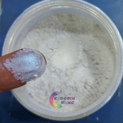 تصویر پودر هفت رنگ آبی صدفی 100 گرمی 