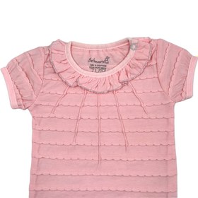 تصویر بلوز آستین کوتاه (تیشرت) نوزاد دخترانه طرح پرنسس به آوران Behavaran Princess Behavaran Princess Baby Girl Short Sleeve Shirt