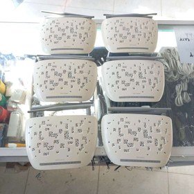 تصویر مودم تی پی-لینک مدل TD-W8961N کارکرده با آداپتور و آنتن بلند 