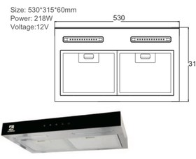 تصویر هود مخصوص کمپر و کاروان 