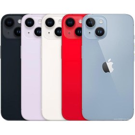تصویر گوشی موبایل اپل مدل iPhone 14 دو سیم کارت ظرفیت 128 گیگابایت و رم 6 گیگابایت 